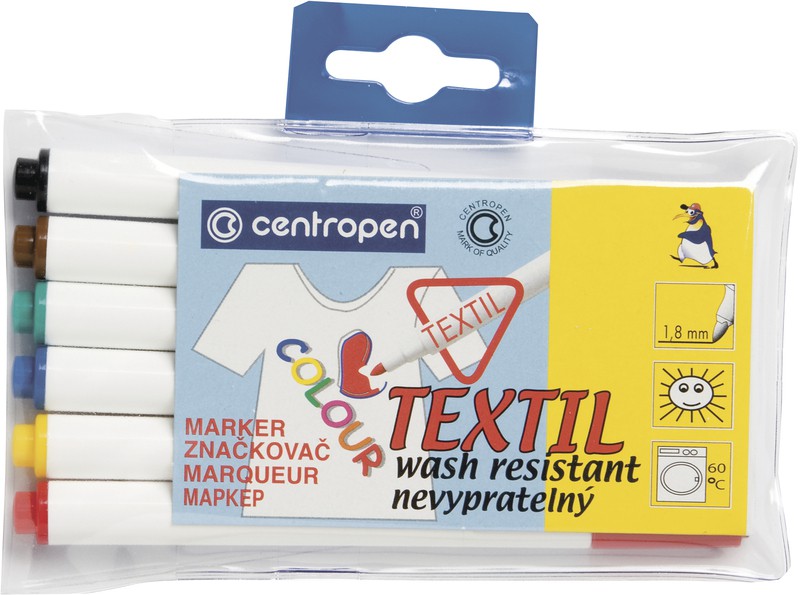 Popisovač Centropen 2739 na textil