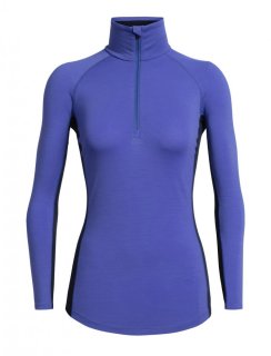 Icebreaker Wmns 200 Zone LS Half Zip XS Icebreaker