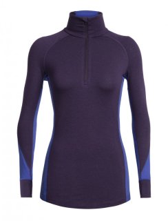 Icebreaker Wmns 260 Zone LS Half Zip XS Icebreaker