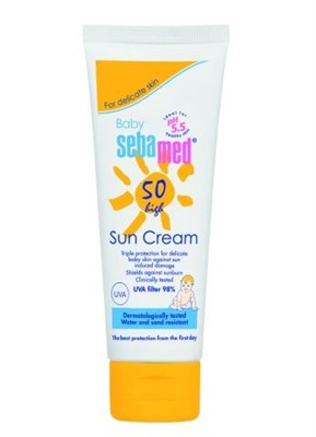 Sebamed Baby opalovací krém SPF50 75 ml Darjeeling.cz