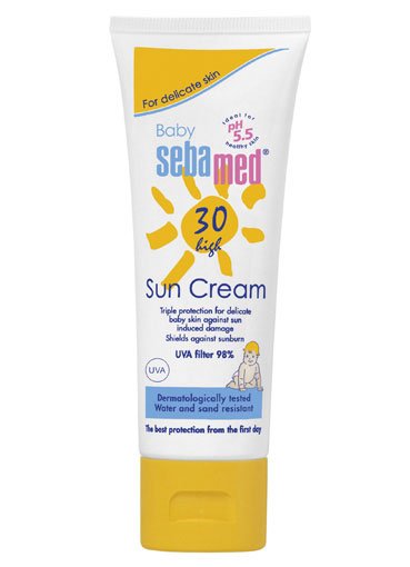 Sebamed Baby opalovací krém SPF30 75 ml Darjeeling.cz