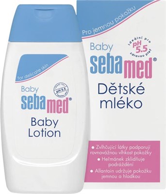 Sebamed dětské tělové mléko 200 ml Darjeeling.cz