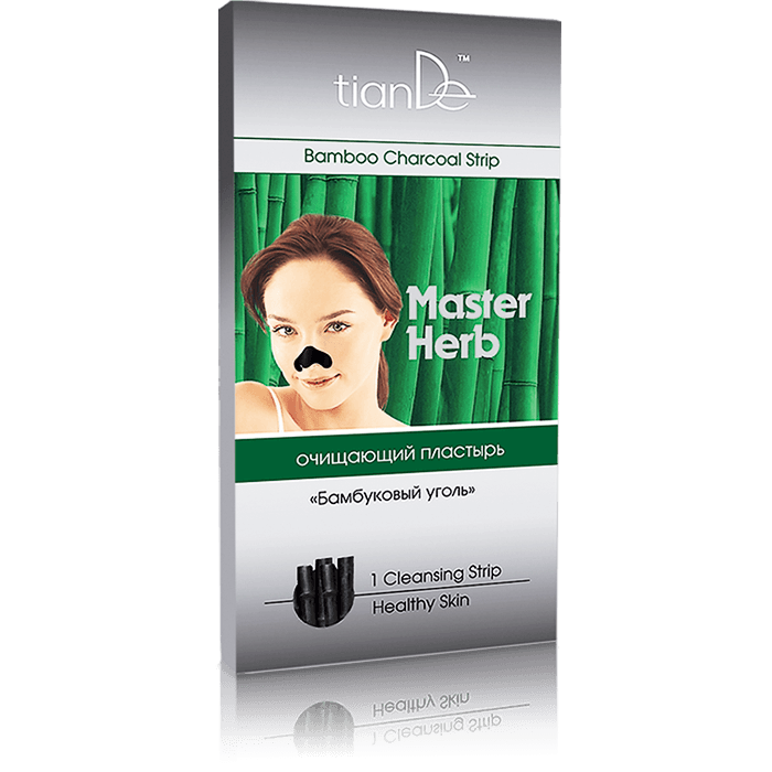 TianDe Master Herb Čistící náplast na nos Bambusové uhlí TianDe-shop-eu