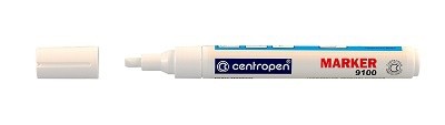 Popisovač Centropen 9100 lakový permanentní bílá šíře 1 - 5mm Papermax-cz