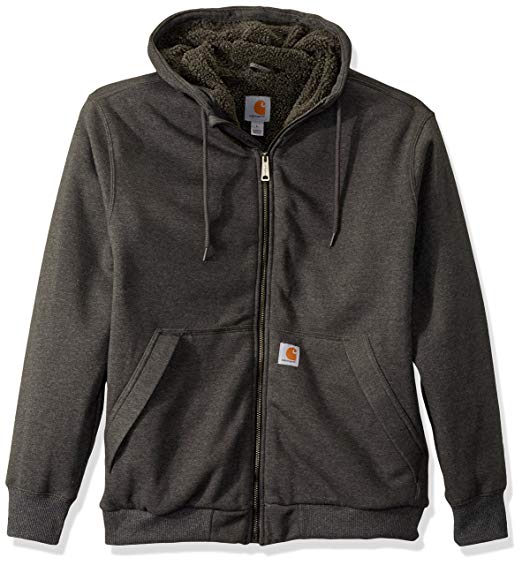 Mikina Carhartt Sherpa-Lined Midweight Full-Zip Sweatshirt Carhartt