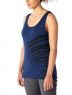 Icebreaker Wmns Tech Lite Tank Birds In Flight L Icebreaker