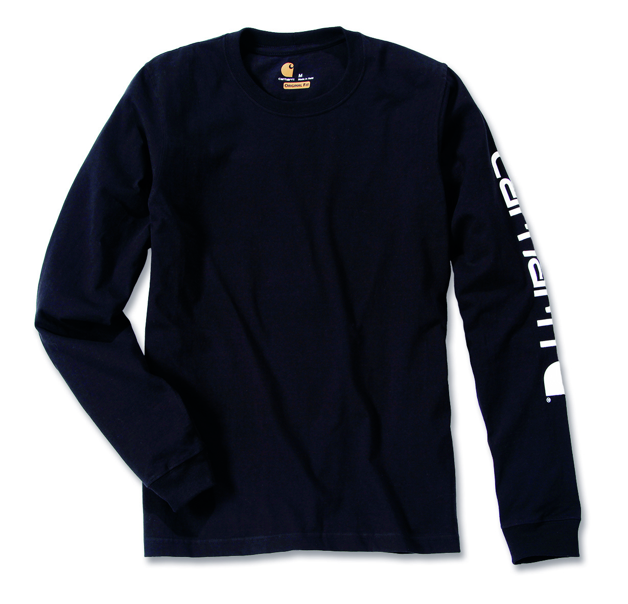 Triko Carhartt černá M Long-Sleeve Graphic Logo T-Shirt Carhartt