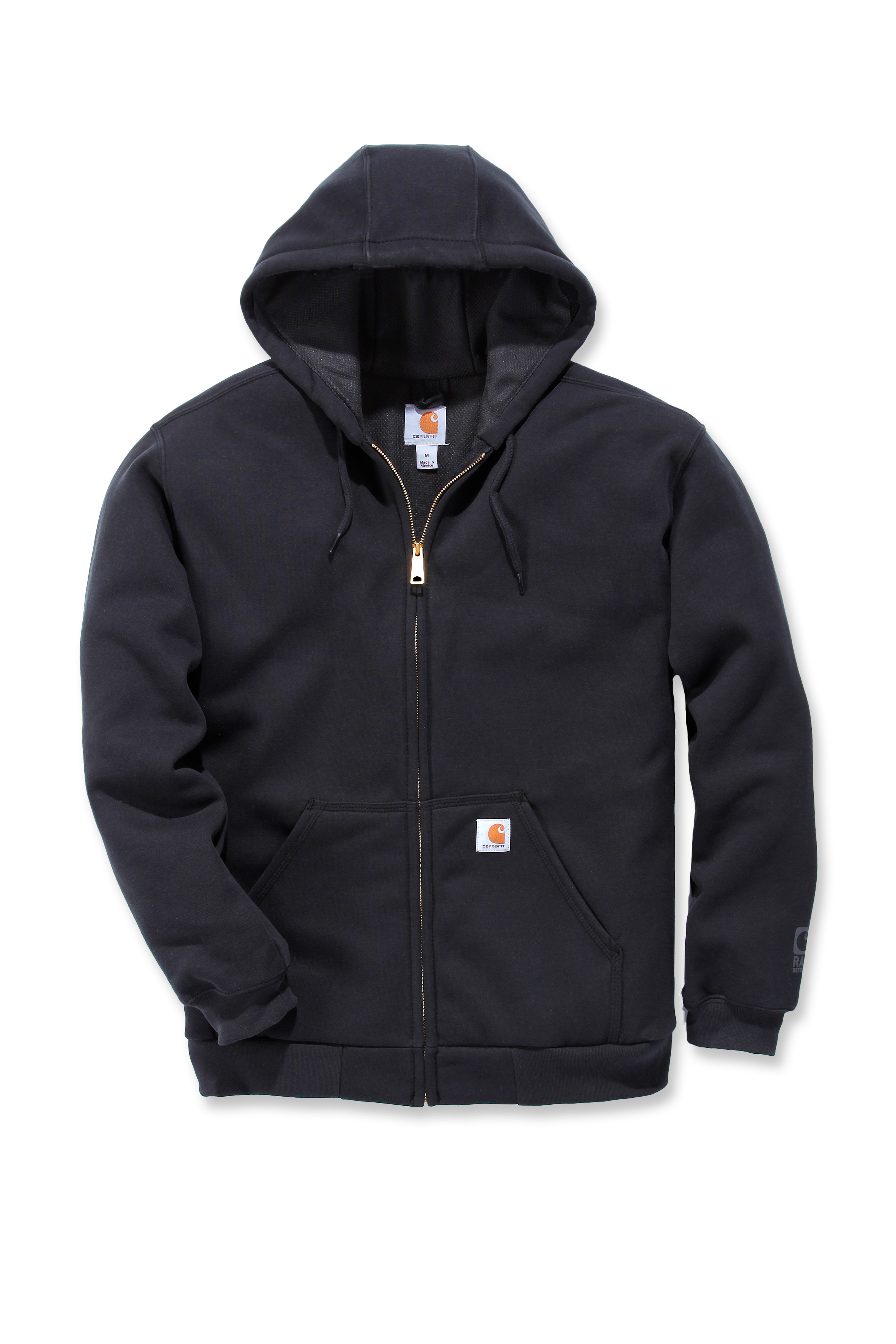 Mikina Carhartt černá M Rutland Thermal Lined Zip Front Sweatshirt Carhartt