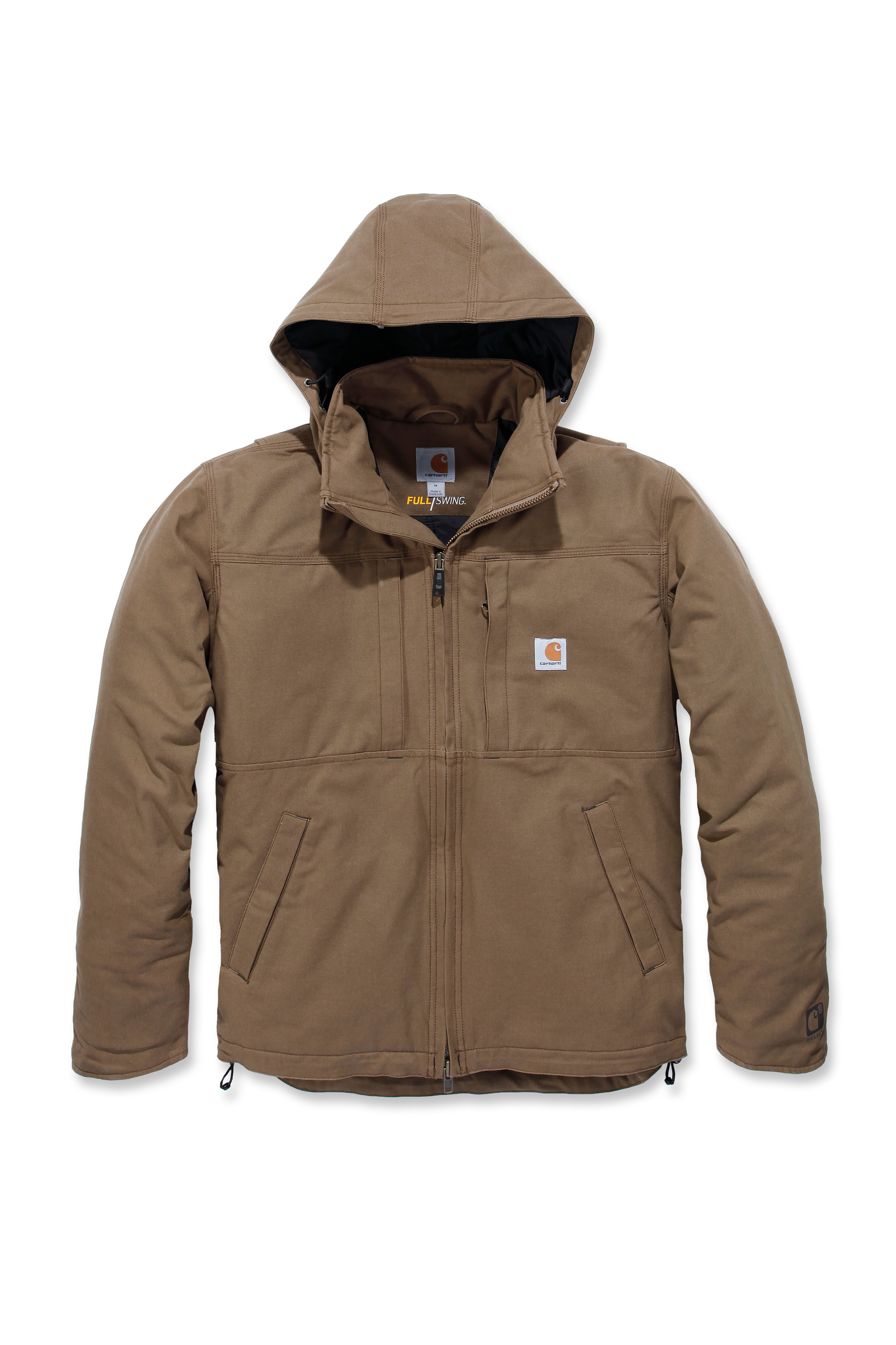 Bunda Carhartt hnědá Quick Duck Full Swing Cryder Jacket Carhartt