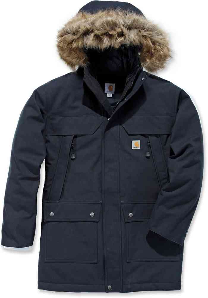 Bunda Carhartt černá Quick Duck Sawtooth Parka Carhartt