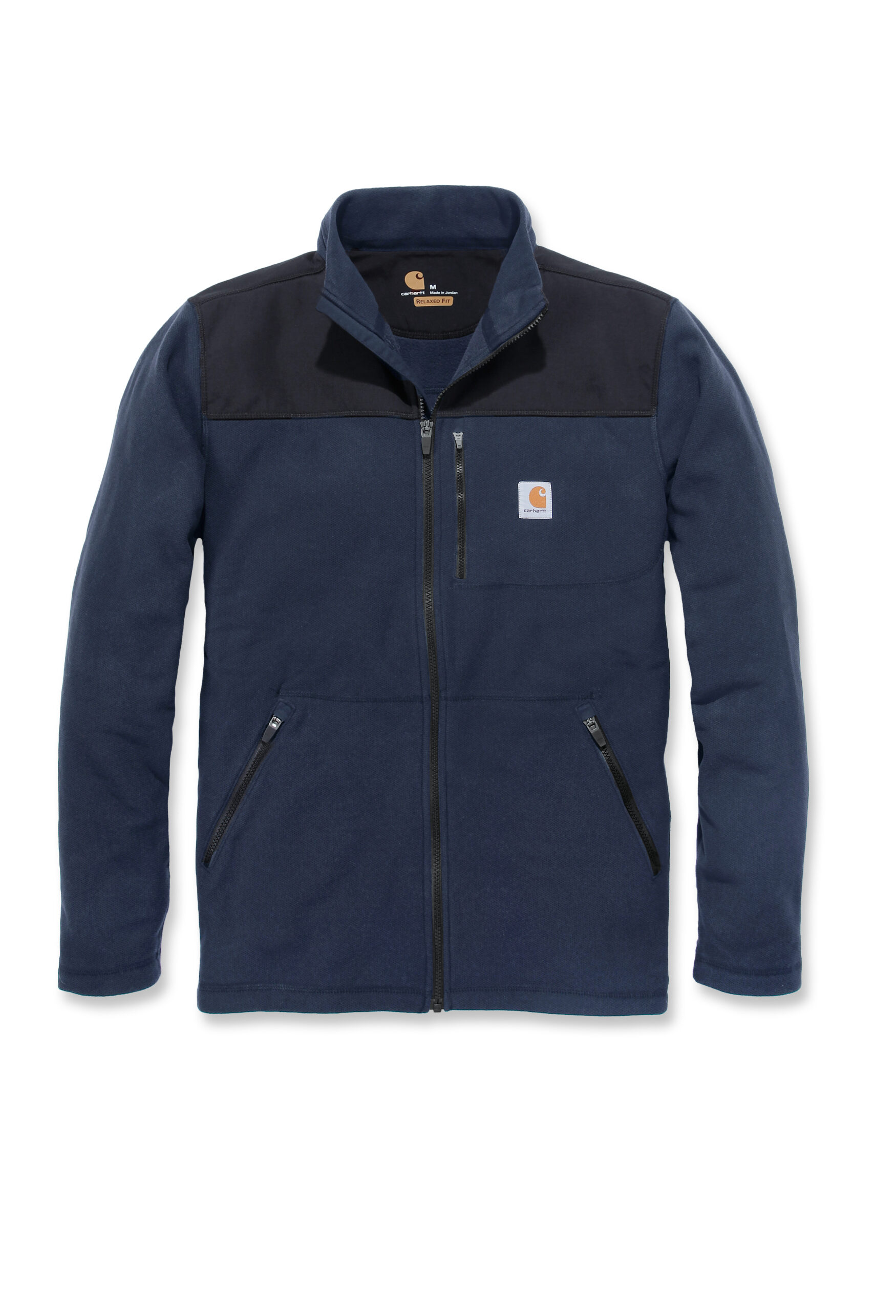 Mikina Carhartt modrá M Fallon Full-Zip Sweatshirt Carhartt