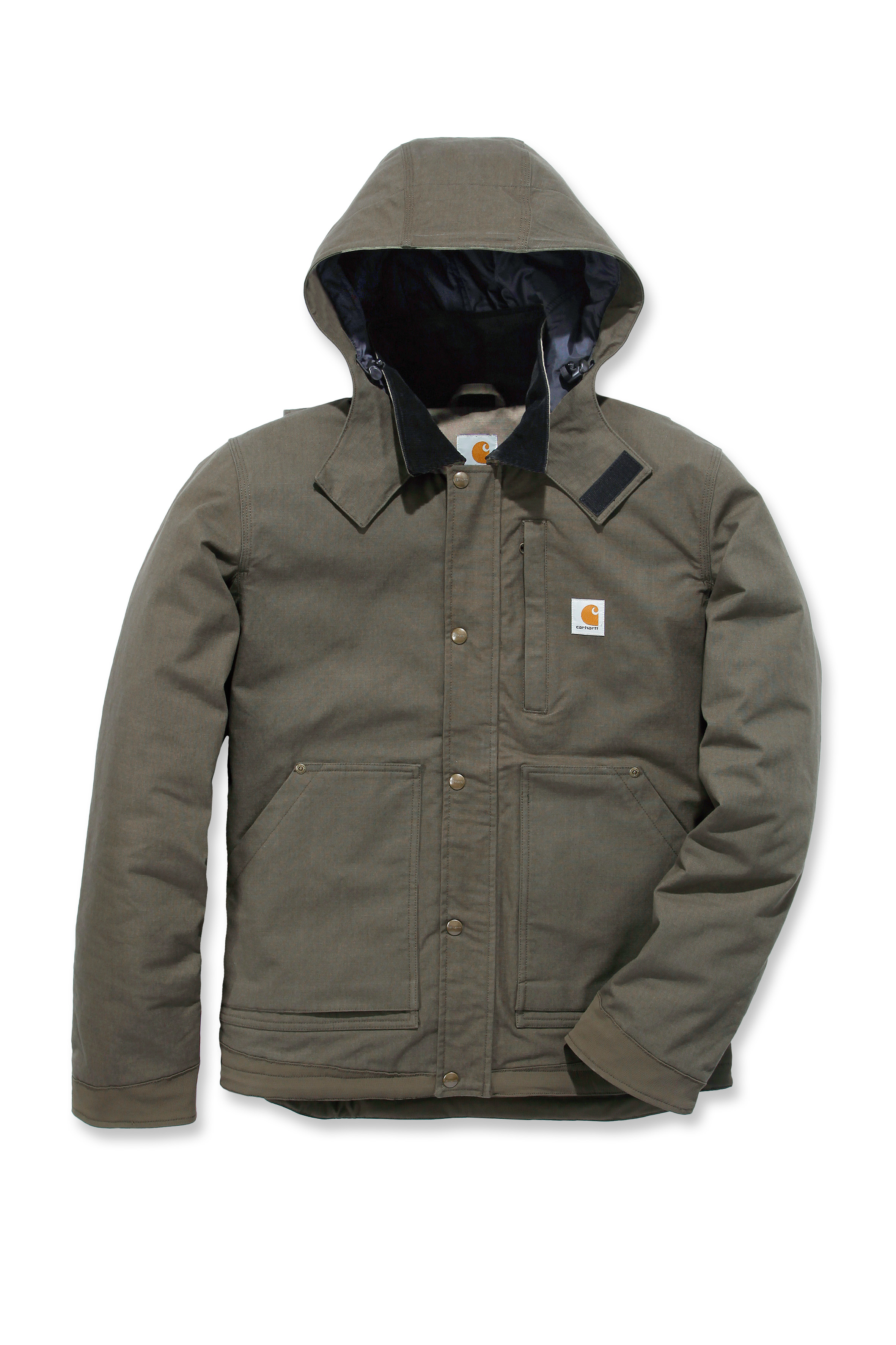 Bunda Carhartt šedá Full Swing Steel Jacket Carhartt