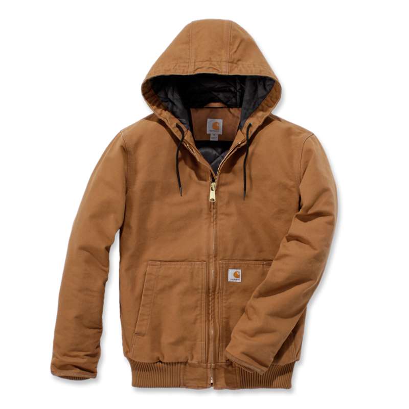 Bunda Carhartt hnědá M Duck Active Jacket Carhartt