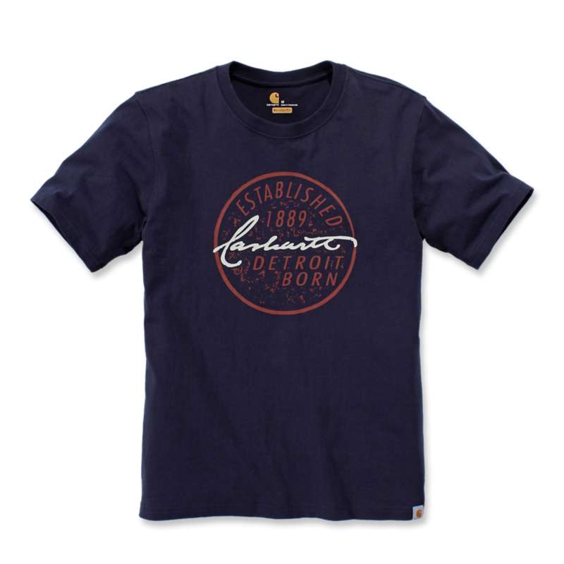 Triko Carhartt Workwear Detroit Logo T-Shirt Carhartt