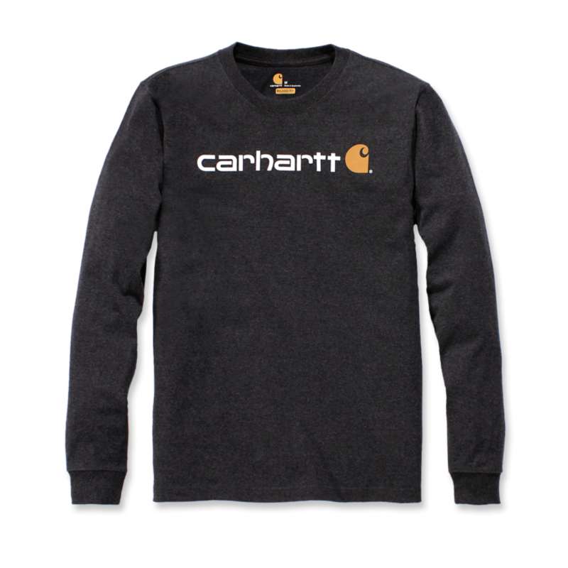 Triko Carhartt Long Sleeve Emea Workwear Signature Graphic T-Shirt - Core Logo Carhartt