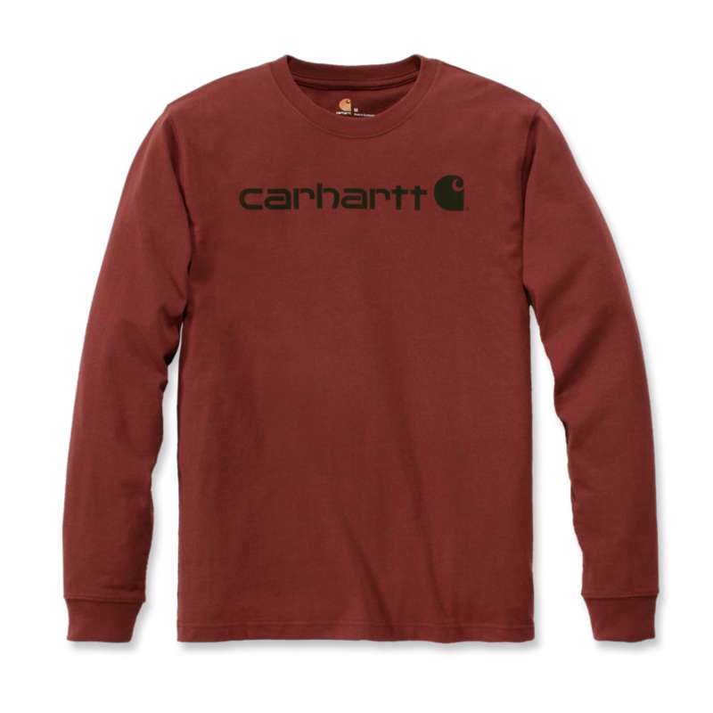 Triko Carhartt Long Sleeve Emea Workwear Signature Graphic T-Shirt - Core Logo Carhartt