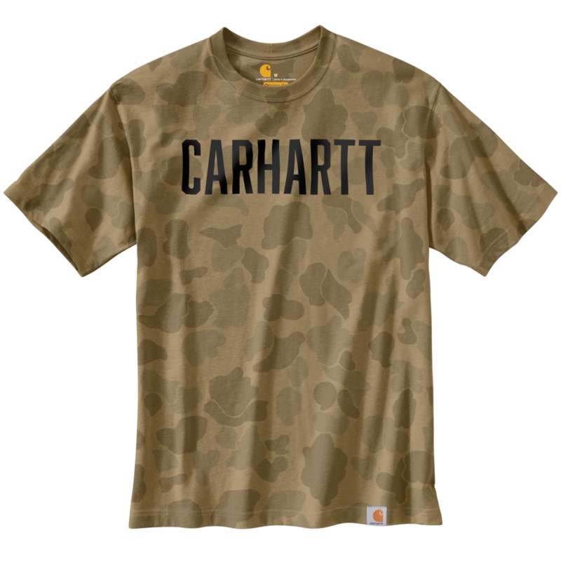 Triko Carhartt Workwear Camo Block Logo T-Shirt Carhartt