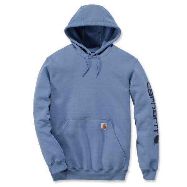 Mikina Carhartt Fleece Signature Sleave Logo Hooded Swearshirt Carhartt