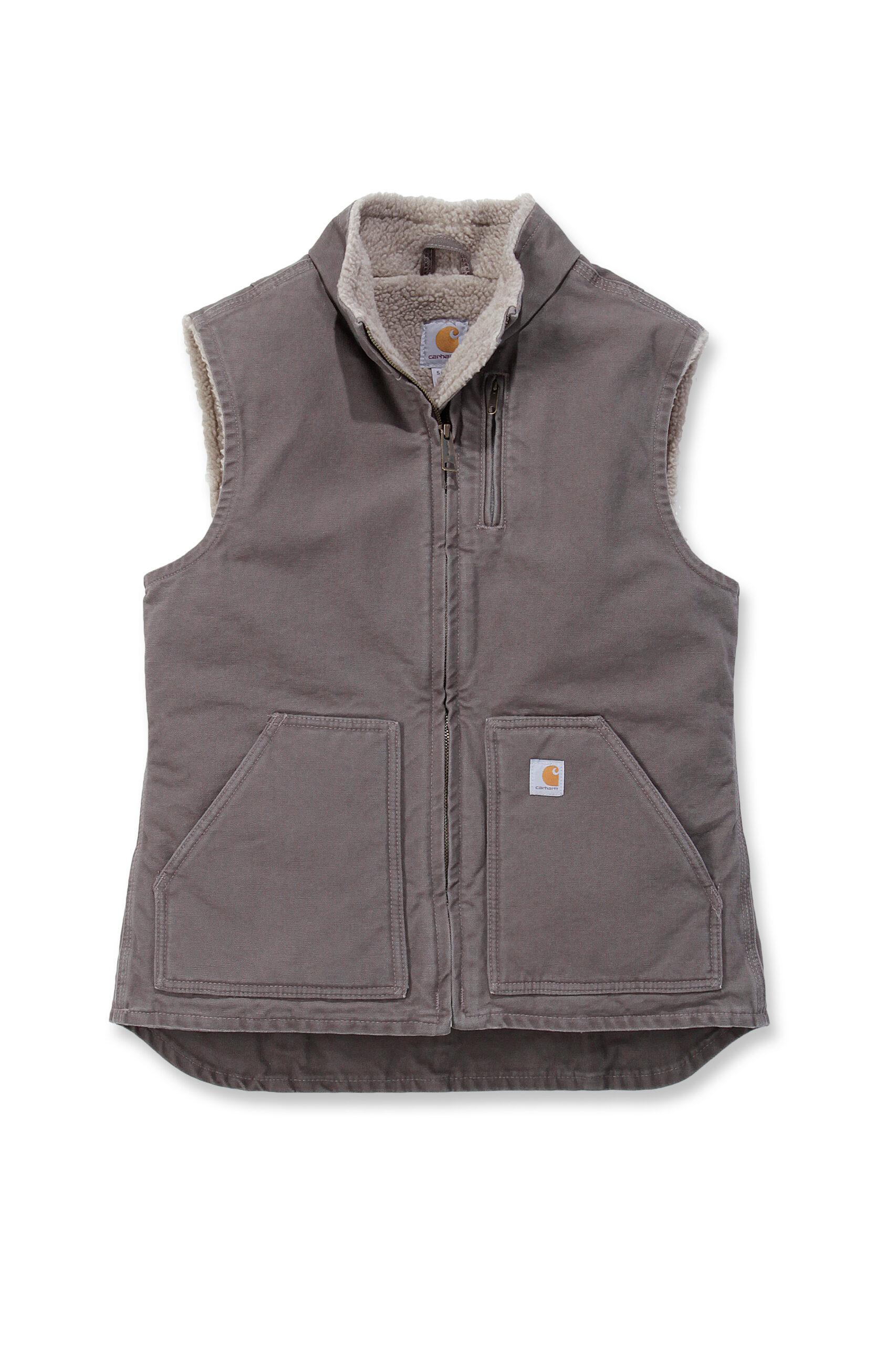 Dámská vesta Carhartt Sandstone Mock Neck Vest Carhartt