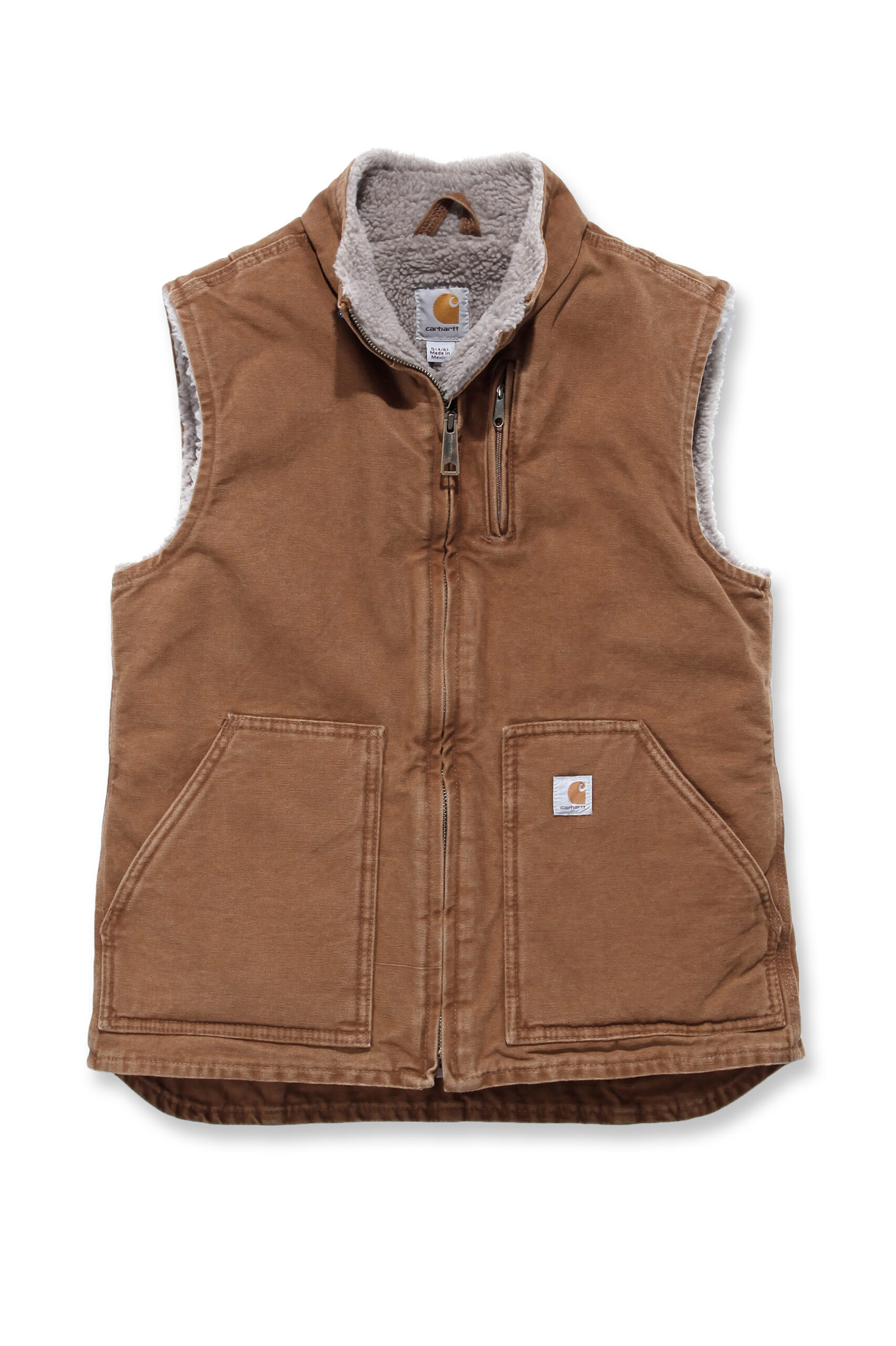 Dámská vesta Carhartt Sandstone Mock Neck Vest Carhartt