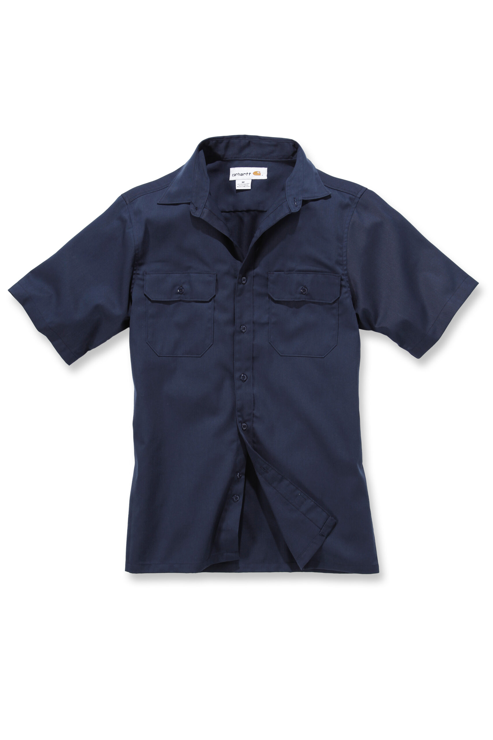 Košile Carhartt modrá L Twill Short-Sleeve Work Shirt Carhartt