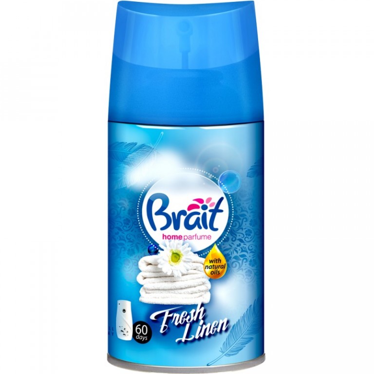 Osvěžovač vzduchu 250ml Brait Fresh linen ( náhrada) Papermax-cz