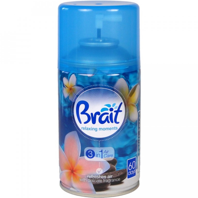 Osvěžovač vzduchu 250ml Brait Relaxing moments ( náhrada) Papermax-cz