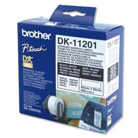 Brother - DK-11201 '(papírové / standardní adresy - 400 ks)' 29 x 90 mm ToneryNáplně