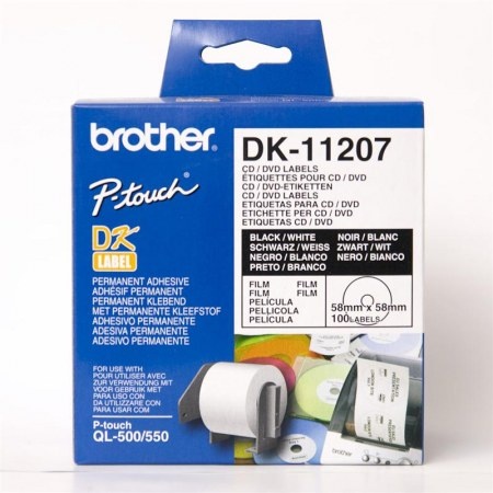 Brother DK-11207 (papírové / CD