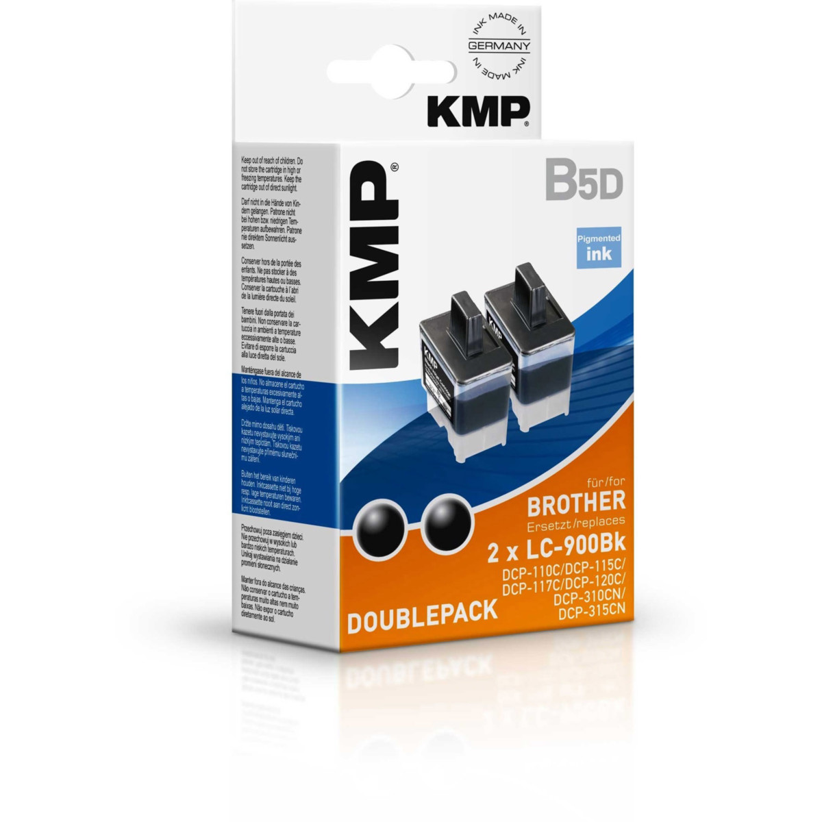 Kompatibilní KMP Cartridge Brother LC-900BK