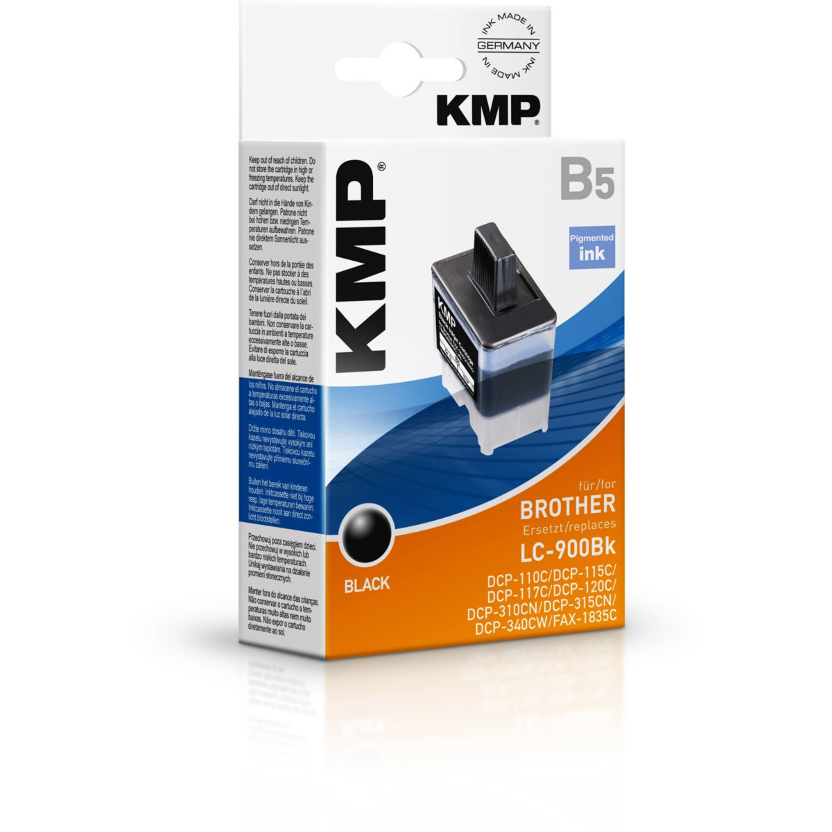 Kompatibilní KMP Cartridge Brother LC-900BK