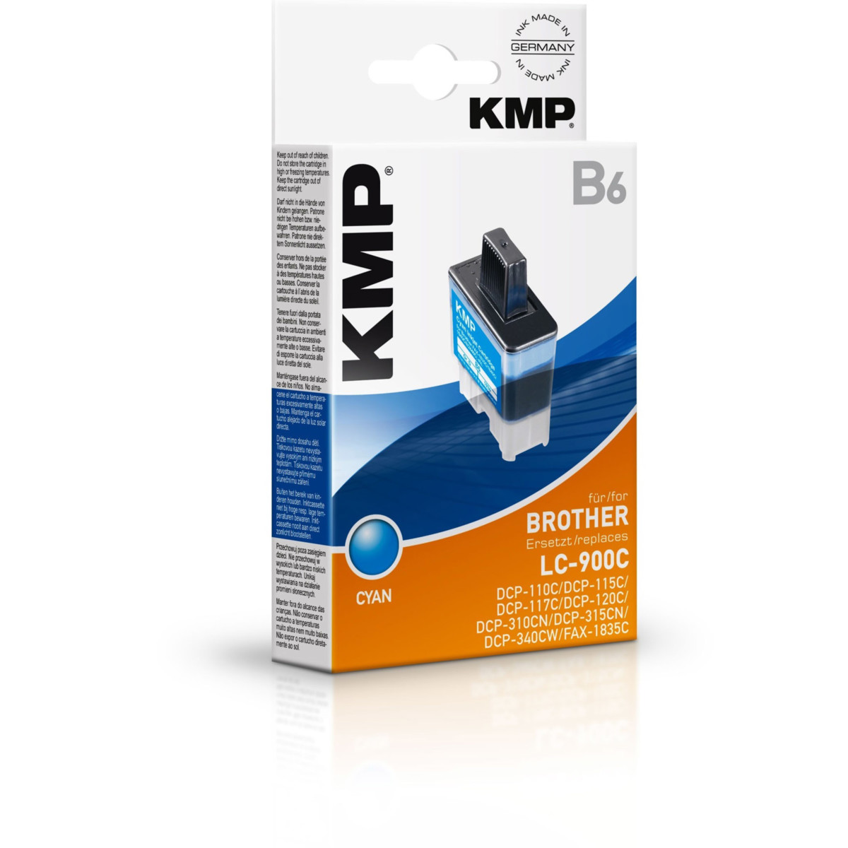 Kompatibilní KMP Cartridge Brother LC-900C