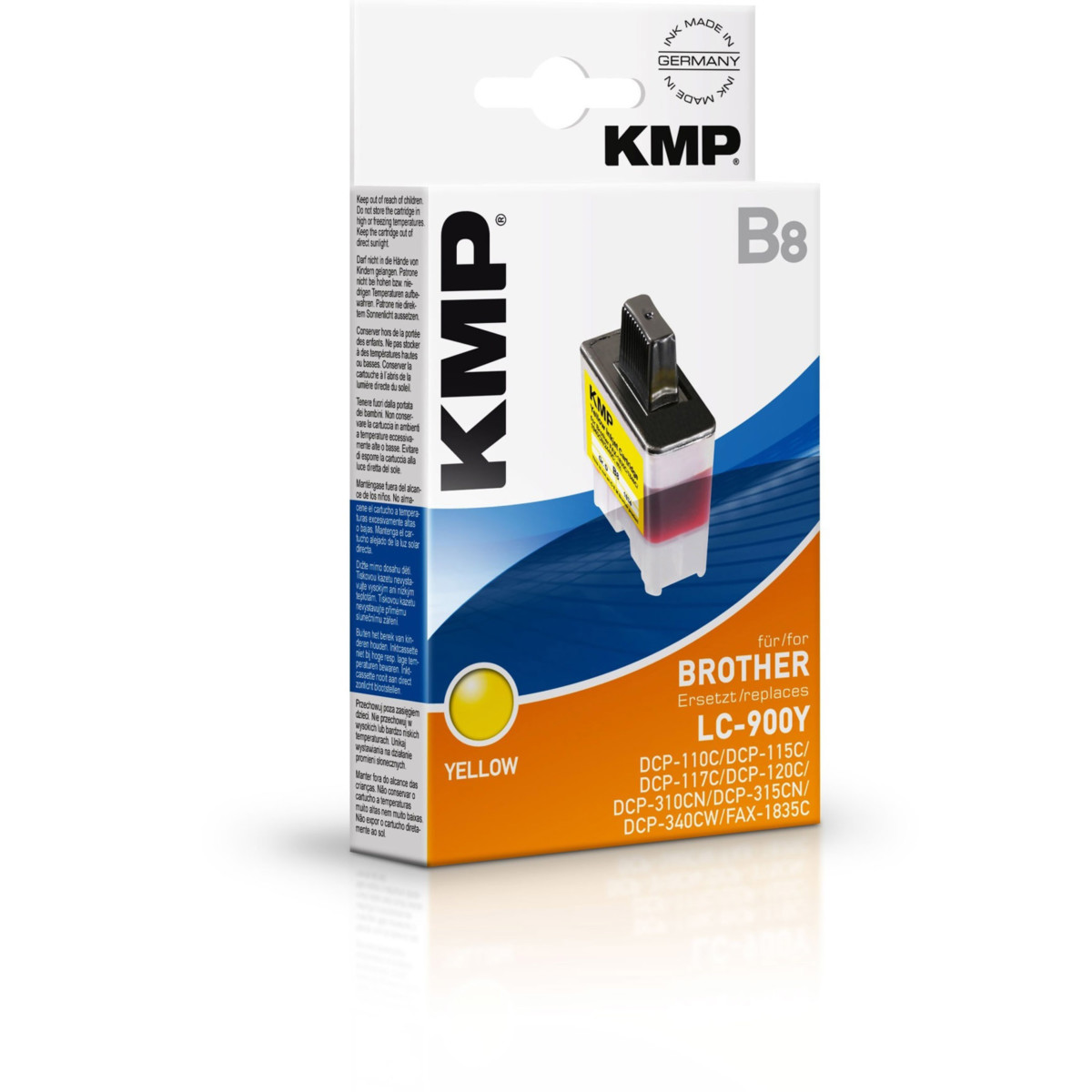 Kompatibilní KMP Cartridge Brother LC-900Y