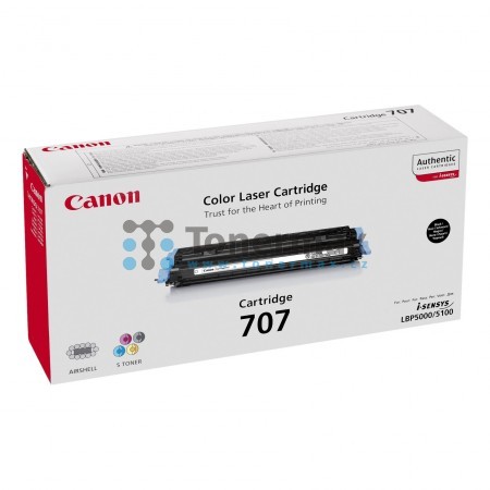 Canon CRG-707 originální toner black pro LBP-5000