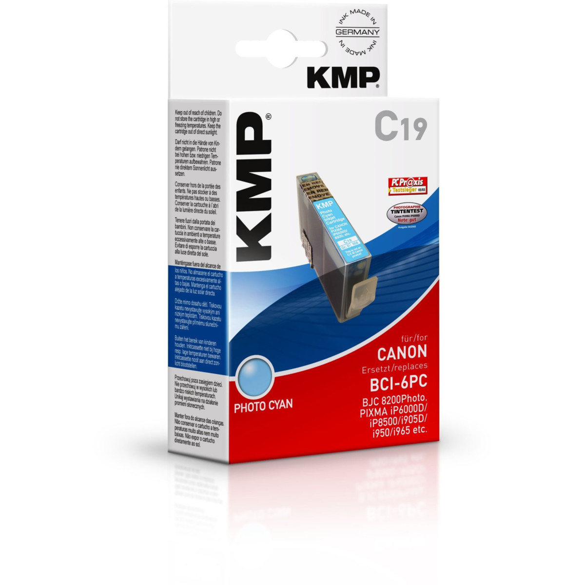 Kompatibilní KMP Cartridge Canon BCI-6PC