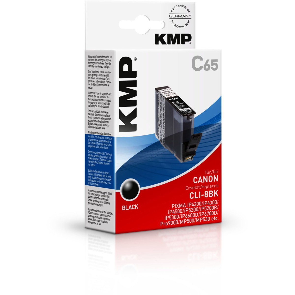 Kompatibilní KMP Cartridge Canon CLI-8Bk