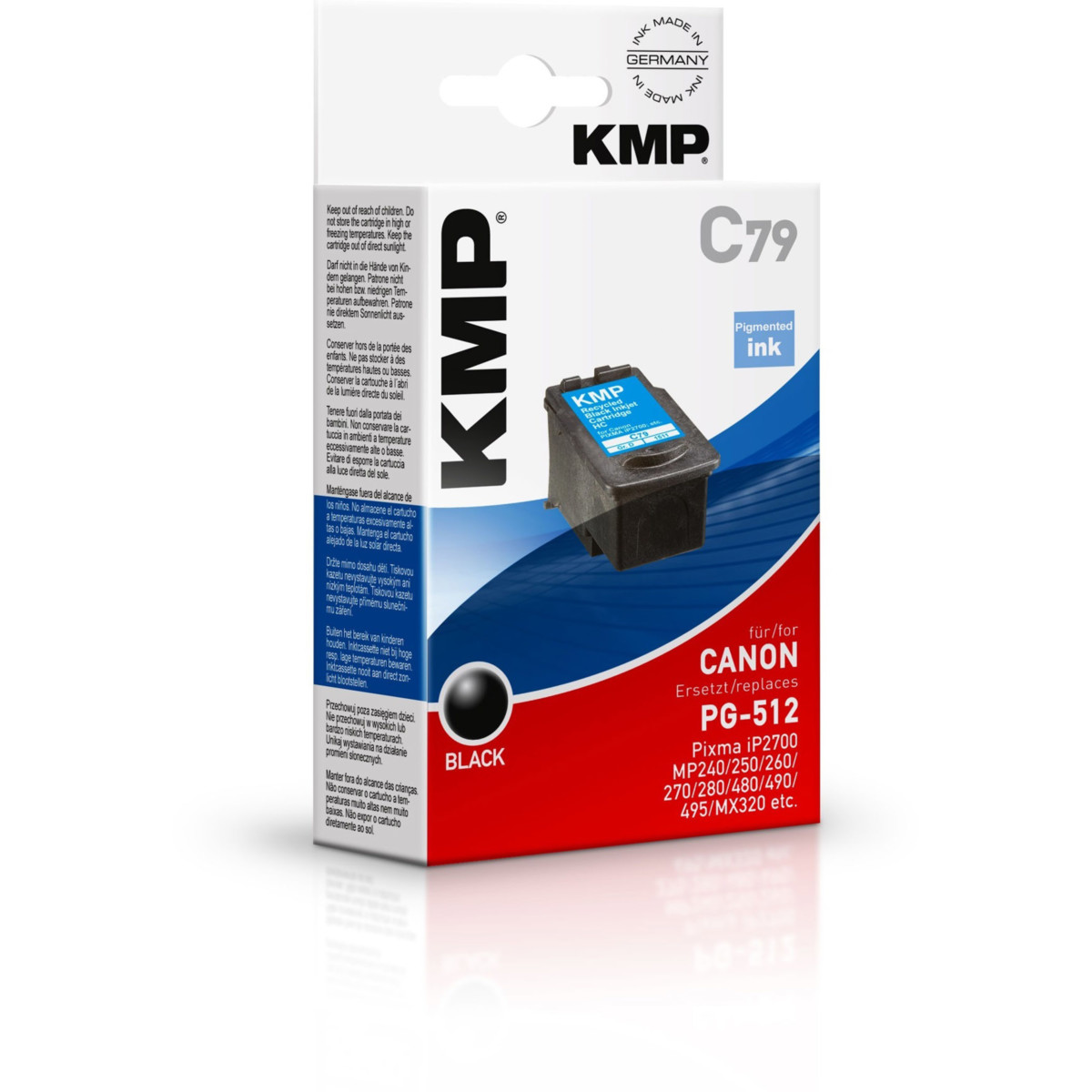 Kompatibilní KMP Cartridge Canon PG-512