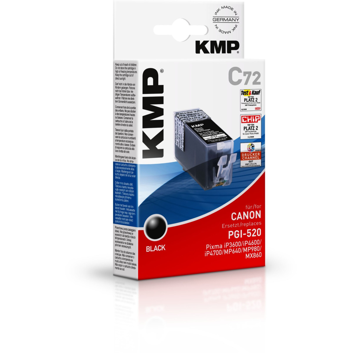 Kompatibilní KMP Cartridge Canon PGI-520