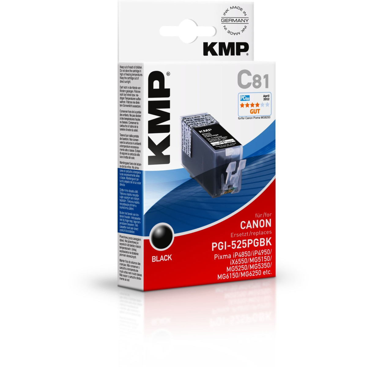 Kompatibilní KMP Canon PGI-525Bk