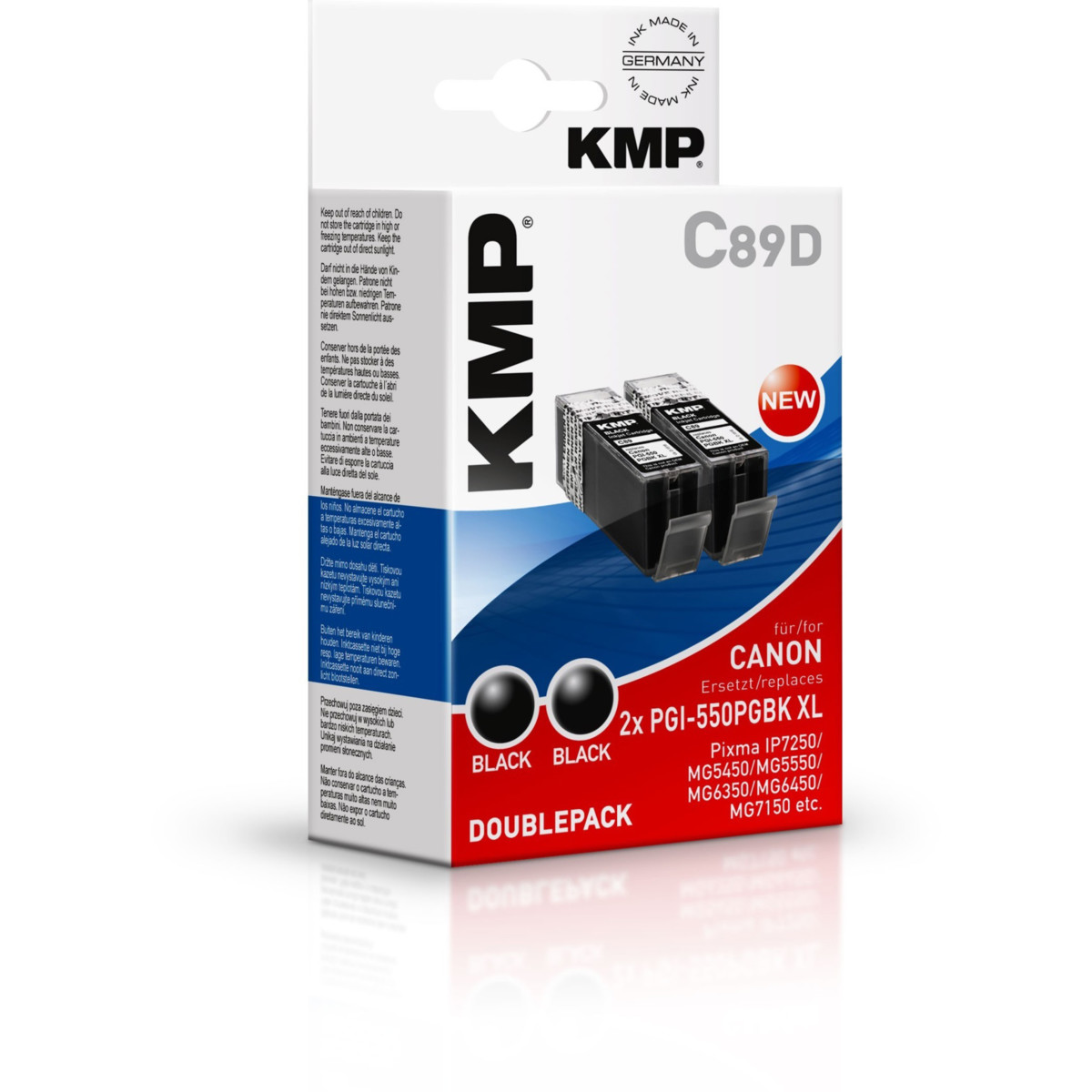 Kompatibilní KMP Cartridge Canon PGI-550XL