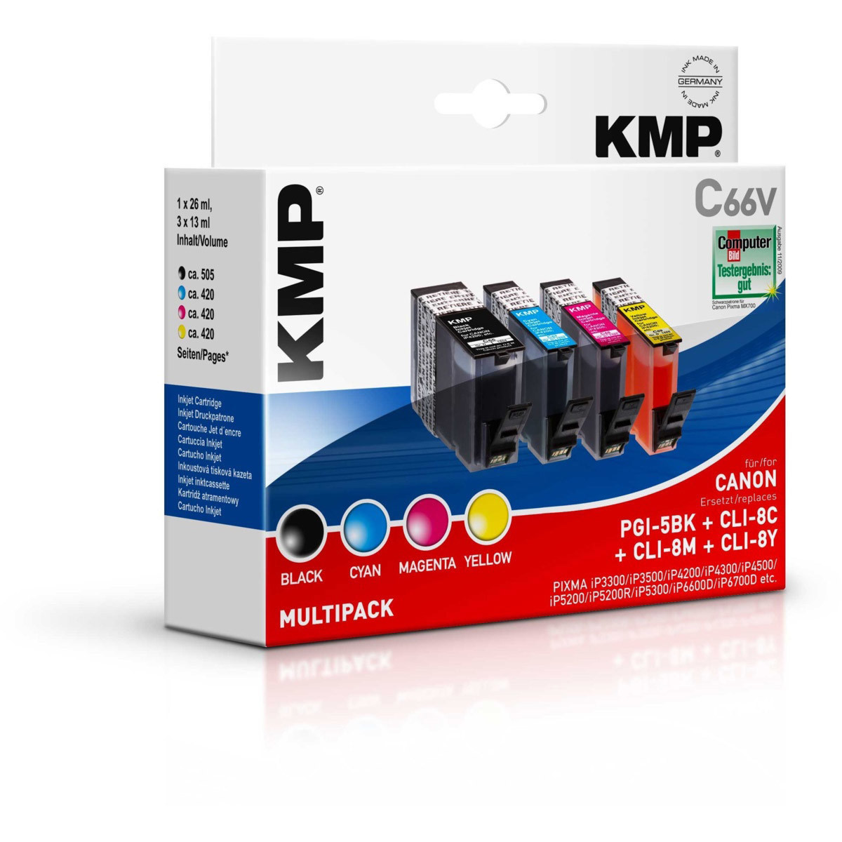 Kompatibilní KMP Cartridge Canon CLI-8 + PGI-5