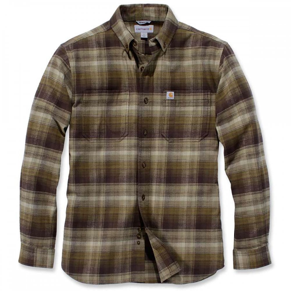 Košile Carhart Rugged Flex Hamilton Plaid Long Sleeve Shirt Carhartt