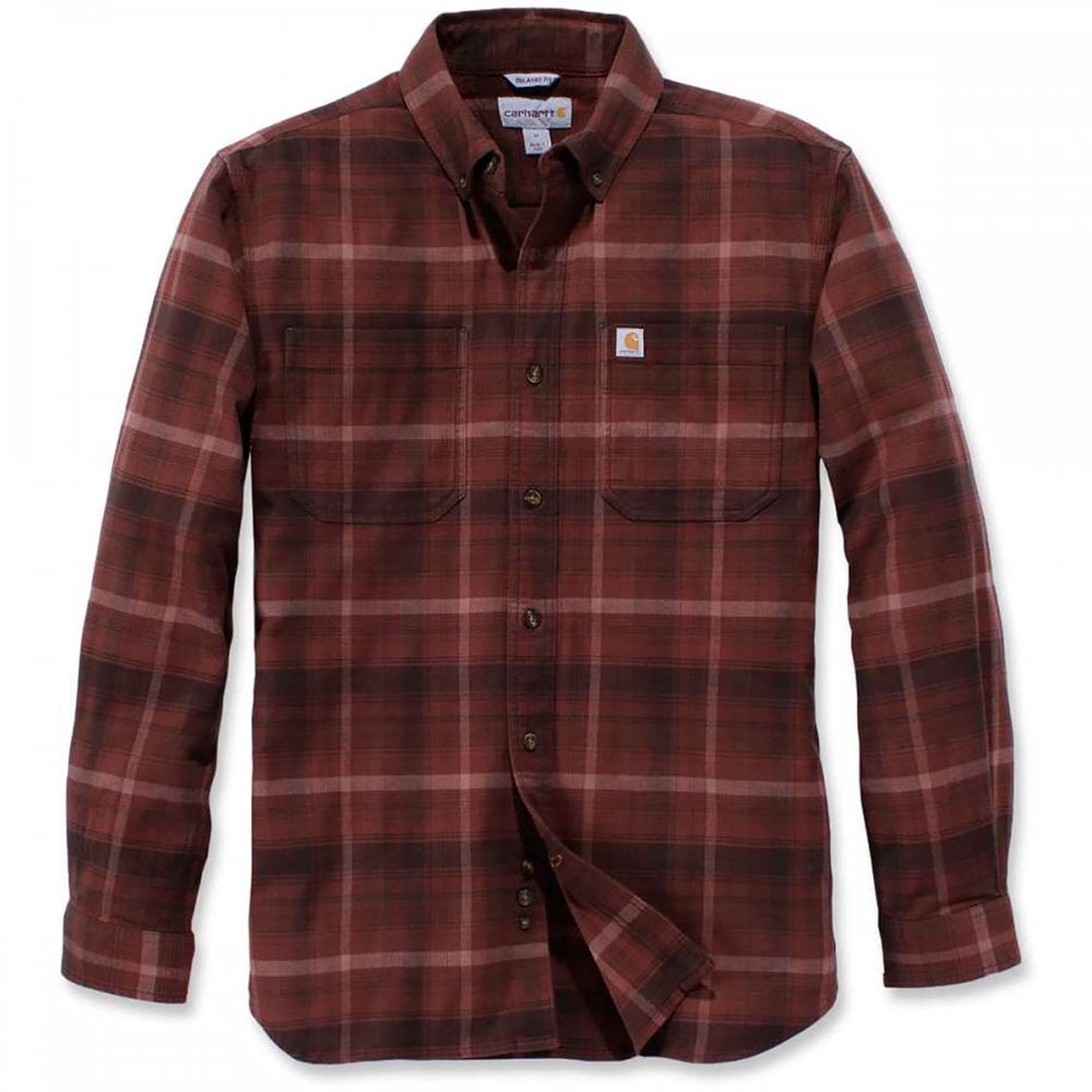 Košile Carhart Rugged Flex Hamilton Plaid Long Sleeve Shirt Carhartt