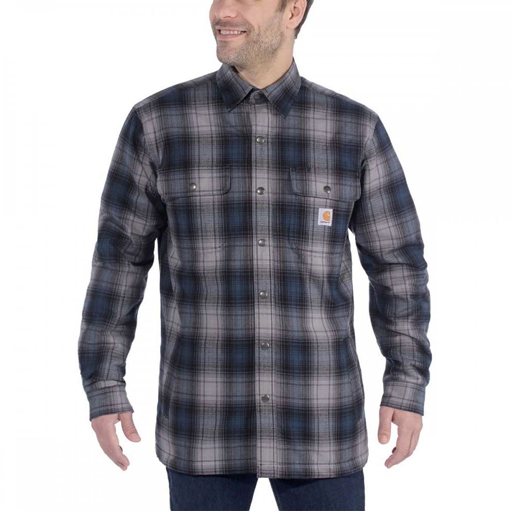 Košile Carhartt Hubbard Sherpa Lined Shirt Jac Carhartt