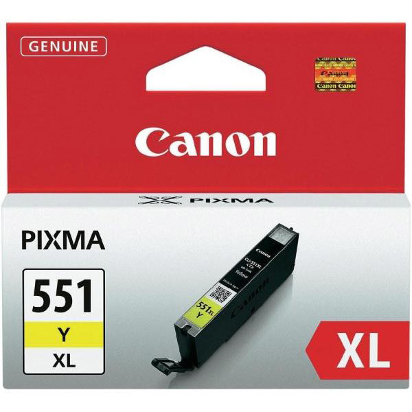 Cartridge Canon CLI-551XL Y