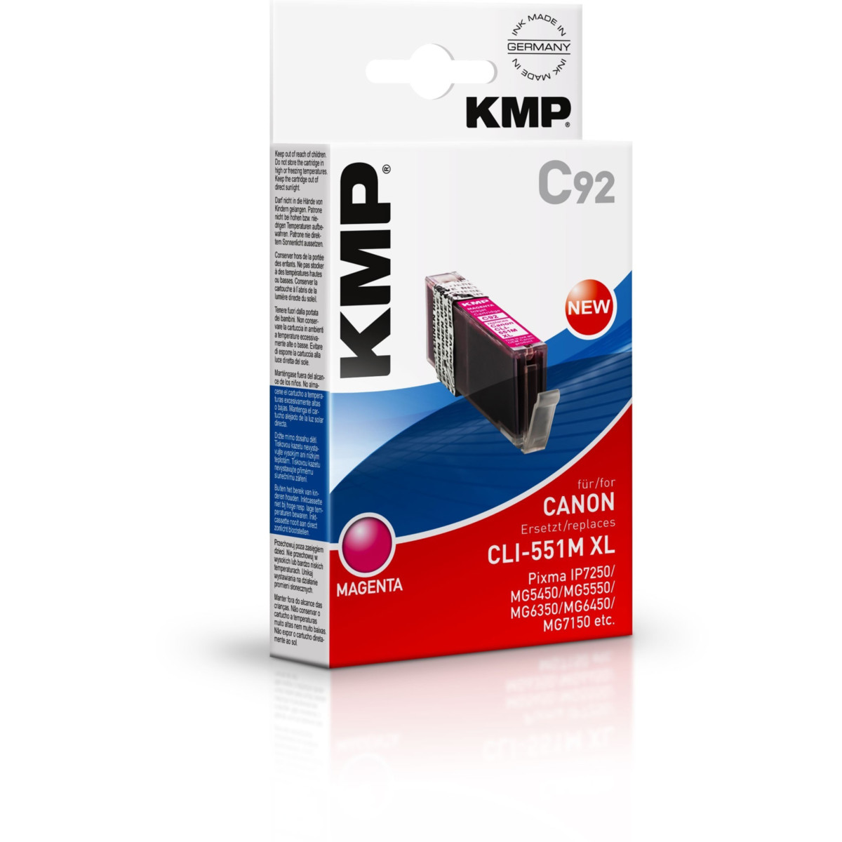 Kompatibilní KMP Cartridge Canon CLI-551XLM