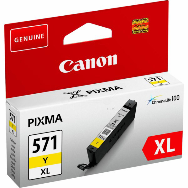 Cartridge Canon CLI-571XL Y