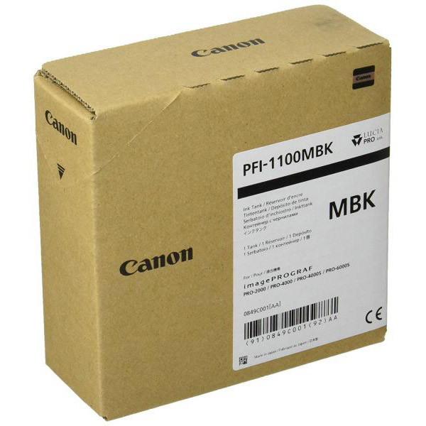 Cartridge Canon PFI-1100MBK