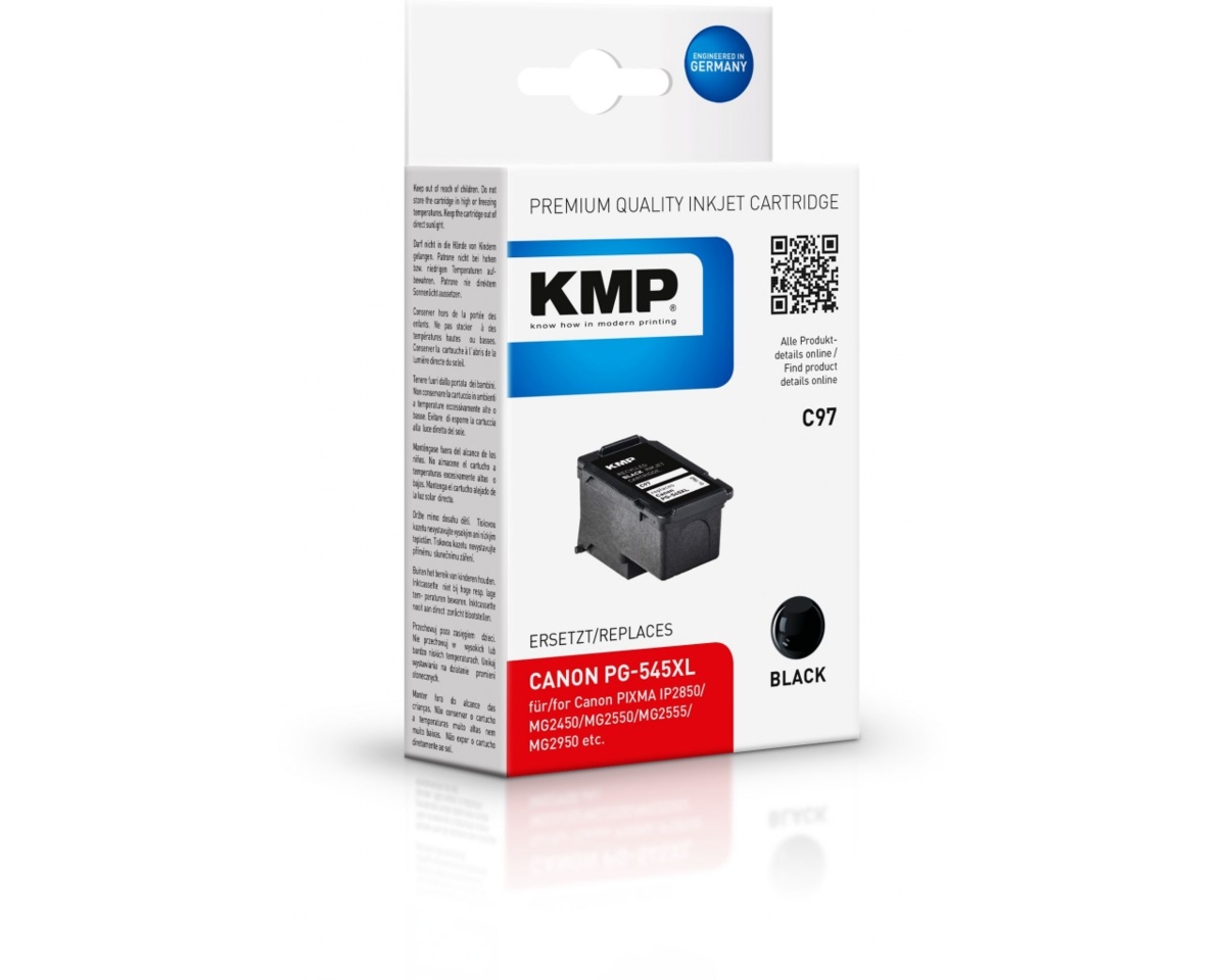 Kompatibilní KMP Cartridge Canon PG-545XL