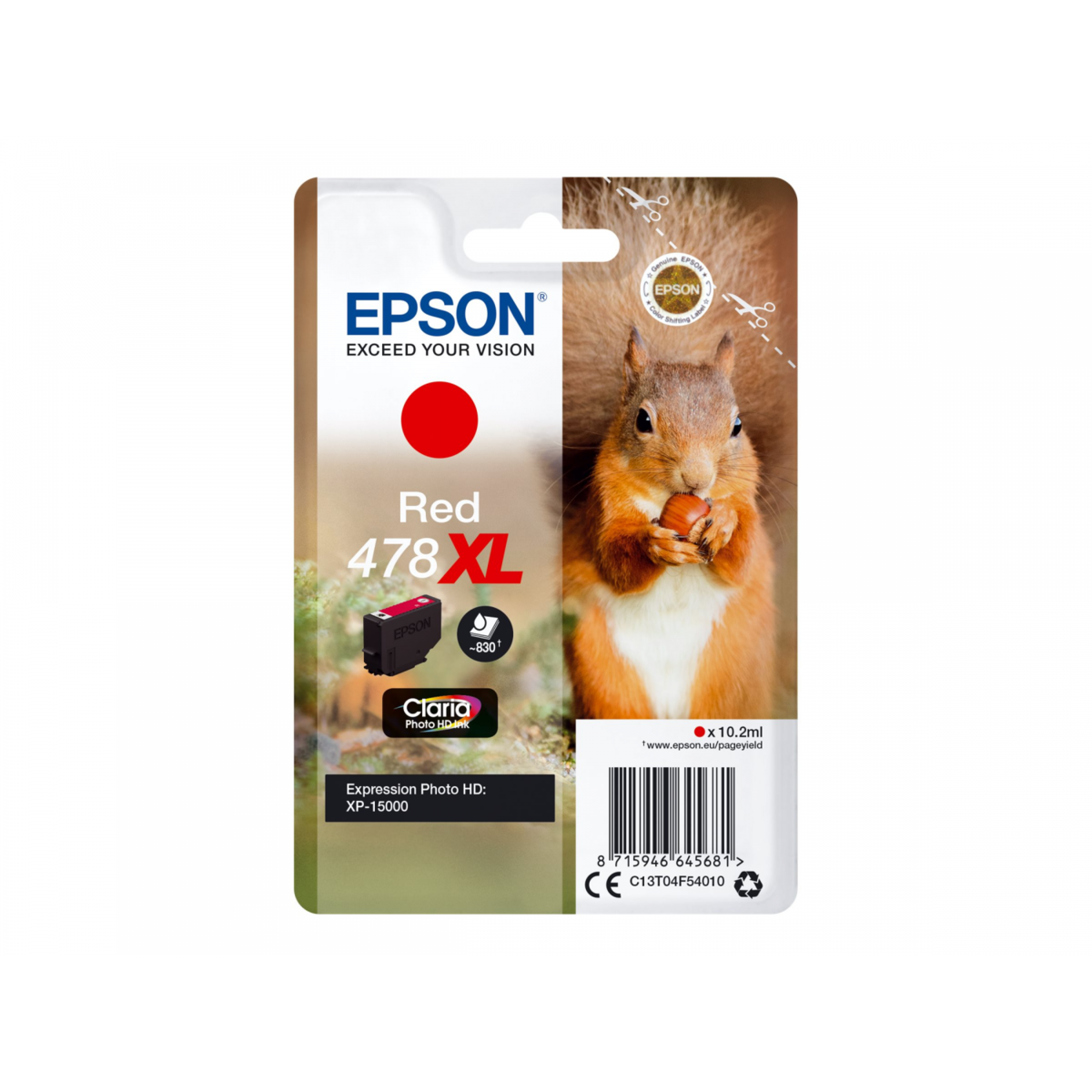 Cartridge Epson 478XL